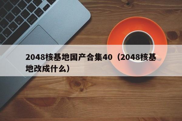 2048核基地国产合集40(2048核基地改成什么)